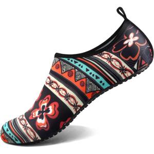 imageWater Shoes for Women Men QuickDry Aqua Socks Swim Beach Barefoot Yoga Exercise Wear Sport Accessories Pool Camping Must Haves Adult Youth SizeClassic Persian