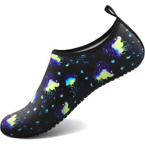 imageWater Shoes for Women Men QuickDry Aqua Socks Swim Beach Barefoot Yoga Exercise Wear Sport Accessories Pool Camping Must Haves Adult Youth SizeJellyfish