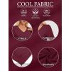 imageATHMILE Summer Tops for Women 2025 Short Sleeve V Neck Sweaters Dressy Casual Blouses Lightweight Thin Knit Fashion ShirtsWine