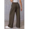 imageATHMILE Womens Wide Leg Sweatpants High Waisted Baggy Pants Fashion Teen Girl Drawstring Athletic JoggersCoffee