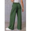 imageATHMILE Womens Wide Leg Sweatpants High Waisted Baggy Pants Fashion Teen Girl Drawstring Athletic JoggersXmas Green