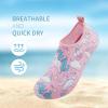 imageATHMILE Toddler Water Shoes for Kids Boys GirlsSwim Quick Dry Aqua Socks Little Kid Baby Youth Children NonSlip for Beach Pool Outdoor Sports WalkingA Pink Unicorn