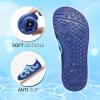 imageATHMILE Toddler Water Shoes for Kids Boys GirlsSwim Quick Dry Aqua Socks Little Kid Baby Youth Children NonSlip for Beach Pool Outdoor Sports WalkingBlue Octopus