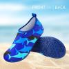 imageATHMILE Toddler Water Shoes for Kids Boys GirlsSwim Quick Dry Aqua Socks Little Kid Baby Youth Children NonSlip for Beach Pool Outdoor Sports WalkingBlue Dolphin