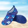 imageATHMILE Toddler Water Shoes for Kids Boys GirlsSwim Quick Dry Aqua Socks Little Kid Baby Youth Children NonSlip for Beach Pool Outdoor Sports WalkingBlue Shark