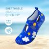 imageATHMILE Toddler Water Shoes for Kids Boys GirlsSwim Quick Dry Aqua Socks Little Kid Baby Youth Children NonSlip for Beach Pool Outdoor Sports WalkingMarine World
