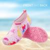 imageATHMILE Toddler Water Shoes for Kids Boys GirlsSwim Quick Dry Aqua Socks Little Kid Baby Youth Children NonSlip for Beach Pool Outdoor Sports WalkingPink Starry Unicorn