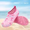 imageATHMILE Toddler Water Shoes for Kids Boys GirlsSwim Quick Dry Aqua Socks Little Kid Baby Youth Children NonSlip for Beach Pool Outdoor Sports WalkingPink Mermaid