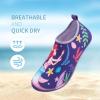 imageATHMILE Toddler Water Shoes for Kids Boys GirlsSwim Quick Dry Aqua Socks Little Kid Baby Youth Children NonSlip for Beach Pool Outdoor Sports WalkingPurple Mermaid