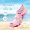 imageATHMILE Toddler Water Shoes for Kids Boys GirlsSwim Quick Dry Aqua Socks Little Kid Baby Youth Children NonSlip for Beach Pool Outdoor Sports WalkingPink Starry Unicorn