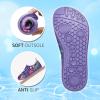 imageATHMILE Toddler Water Shoes for Kids Boys GirlsSwim Quick Dry Aqua Socks Little Kid Baby Youth Children NonSlip for Beach Pool Outdoor Sports WalkingPurple Mermaid