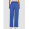 imageATHMILE Womens Sweatpants 2025 Baggy Wide Fleece Lined Straight Leg PantsBlue