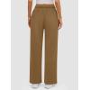 imageATHMILE Womens Sweatpants 2025 Baggy Wide Fleece Lined Straight Leg PantsCoffee Grey
