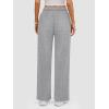imageATHMILE Womens Sweatpants 2025 Baggy Wide Fleece Lined Straight Leg PantsDark Grey