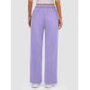 imageATHMILE Womens Sweatpants 2025 Baggy Wide Fleece Lined Straight Leg PantsLight Purple