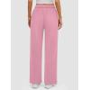 imageATHMILE Womens Sweatpants 2025 Baggy Wide Fleece Lined Straight Leg PantsPink