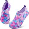 imageATHMILE Toddler Water Shoes for Kids Boys GirlsSwim Quick Dry Aqua Socks Little Kid Baby Youth Children NonSlip for Beach Pool Outdoor Sports WalkingColored Fish Scale