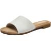 imageATHMILE Womens Sandals One Band Slipon Open Toe Flats Summer Dress Slides Sandals for Casual Party Wedding BeachBeige