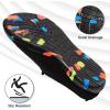 imageATHMILE Water Shoes for Women Men River Aqua Shoes Barefoot Sport QuickDry Adult Swim Shoes for Beach Lake Pool Hiking Surfing Kayaking Camping SizeBlack With Dark Grey