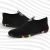imageATHMILE Water Shoes for Women Men River Aqua Shoes Barefoot Sport QuickDry Adult Swim Shoes for Beach Lake Pool Hiking Surfing Kayaking Camping SizeBlack With Black