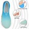 imageATHMILE Water Shoes for Women Men River Aqua Shoes Barefoot Sport QuickDry Adult Swim Shoes for Beach Lake Pool Hiking Surfing Kayaking Camping SizeGradate White Blue