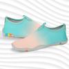 imageATHMILE Water Shoes for Women Men River Aqua Shoes Barefoot Sport QuickDry Adult Swim Shoes for Beach Lake Pool Hiking Surfing Kayaking Camping SizeGradient Pink Blue