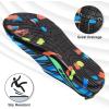 imageATHMILE Water Shoes for Women Men River Aqua Shoes Barefoot Sport QuickDry Adult Swim Shoes for Beach Lake Pool Hiking Surfing Kayaking Camping SizeN Pattern Royal Blue