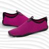 imageATHMILE Water Shoes for Women Men River Aqua Shoes Barefoot Sport QuickDry Adult Swim Shoes for Beach Lake Pool Hiking Surfing Kayaking Camping SizePurple
