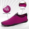 imageATHMILE Water Shoes for Women Men River Aqua Shoes Barefoot Sport QuickDry Adult Swim Shoes for Beach Lake Pool Hiking Surfing Kayaking Camping SizePurple