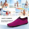 imageATHMILE Water Shoes for Women Men River Aqua Shoes Barefoot Sport QuickDry Adult Swim Shoes for Beach Lake Pool Hiking Surfing Kayaking Camping SizePurple