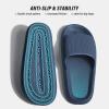 imageATHMILE Cloud Slippers for Women Pillow Slides for Men Shower Shoes Thick Sole House Shoes for Bathroom Indoor Outdoor Summer Pool Swim Vacation Beach EssentialsNavy