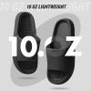 imageATHMILE Cloud Slippers for Women Pillow Slides for Men Shower Shoes Thick Sole House Shoes for Bathroom Indoor Outdoor Summer Pool Swim Vacation Beach EssentialsBlack