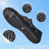 imageATHMILE Water Shoes Women Men Water Shoes Quick Dry Barefoot Shoes Slip on Beach Swim Outdoor Camp Lake Pool River Aqua ShoesA Black