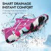 imageATHMILE Water Shoes for Women Men Wide Toe NonSlip Barefoot Aqua Beach Shoes QuickDry for Swimming Kayaking Lake Pool River Hiking Surfing Boating Fishing Diving Cruise Ship EssentialsPurple