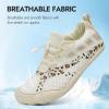 imageATHMILE Water Shoes for Women Men Wide Toe NonSlip Barefoot Aqua Beach Shoes QuickDry for Swimming Kayaking Lake Pool River Hiking Surfing Boating Fishing Diving Cruise Ship EssentialsBeige