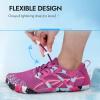 imageATHMILE Water Shoes for Women Men Wide Toe NonSlip Barefoot Aqua Beach Shoes QuickDry for Swimming Kayaking Lake Pool River Hiking Surfing Boating Fishing Diving Cruise Ship EssentialsPurple