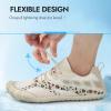 imageATHMILE Water Shoes for Women Men Wide Toe NonSlip Barefoot Aqua Beach Shoes QuickDry for Swimming Kayaking Lake Pool River Hiking Surfing Boating Fishing Diving Cruise Ship EssentialsBeige