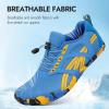 imageATHMILE Water Shoes for Women Men Wide Toe NonSlip Barefoot Aqua Beach Shoes QuickDry for Swimming Kayaking Lake Pool River Hiking Surfing Boating Fishing Diving Cruise Ship EssentialsBlue