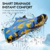 imageATHMILE Water Shoes for Women Men Wide Toe NonSlip Barefoot Aqua Beach Shoes QuickDry for Swimming Kayaking Lake Pool River Hiking Surfing Boating Fishing Diving Cruise Ship EssentialsBlue