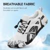 imageATHMILE Water Shoes for Women Men Wide Toe NonSlip Barefoot Aqua Beach Shoes QuickDry for Swimming Kayaking Lake Pool River Hiking Surfing Boating Fishing Diving Cruise Ship EssentialsWhite