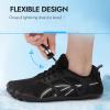 imageATHMILE Water Shoes for Women Men Wide Toe NonSlip Barefoot Aqua Beach Shoes QuickDry for Swimming Kayaking Lake Pool River Hiking Surfing Boating Fishing Diving Cruise Ship EssentialsBlack