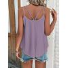 imageATHMILE Womens Tank Tops Sleeveless Summer Top Spaghetti Strap Spring Shirt Loose Fit Beach Vacation 2025 CasualGrey Purple
