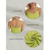 imageATHMILE Womens Tank Tops Sleeveless Summer Top Spaghetti Strap Spring Shirt Loose Fit Beach Vacation 2025 CasualLime Green