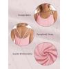 imageATHMILE Womens Tank Tops Sleeveless Summer Top Spaghetti Strap Spring Shirt Loose Fit Beach Vacation 2025 CasualPink