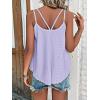 imageATHMILE Womens Tank Tops Sleeveless Summer Top Spaghetti Strap Spring Shirt Loose Fit Beach Vacation 2025 CasualPurple