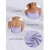 imageATHMILE Womens Tank Tops Sleeveless Summer Top Spaghetti Strap Spring Shirt Loose Fit Beach Vacation 2025 CasualPurple