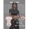 imageATHMILE Womens Round Neck Short Sleeve T Shirts Basic BodysuitsWhite