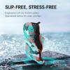 imageATHMILE Hiking Barefoot Water Shoes for Women Men Beach Swim Aqua Pool River Quick Dry Athletic Wide Toe Outdoor Sport Kayaking Boating Rock Climbing Yoga LakeD Green Blue Leopard