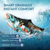 imageATHMILE Hiking Barefoot Water Shoes for Women Men Beach Swim Aqua Pool River Quick Dry Athletic Wide Toe Outdoor Sport Kayaking Boating Rock Climbing Yoga LakeC Black Coloful