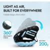 imageATHMILE Hiking Barefoot Water Shoes for Women Men Beach Swim Aqua Pool River Quick Dry Athletic Wide Toe Outdoor Sport Kayaking Boating Rock Climbing Yoga LakeA Light Blue